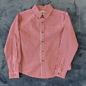 Class Club Red and White Checkered Shirt